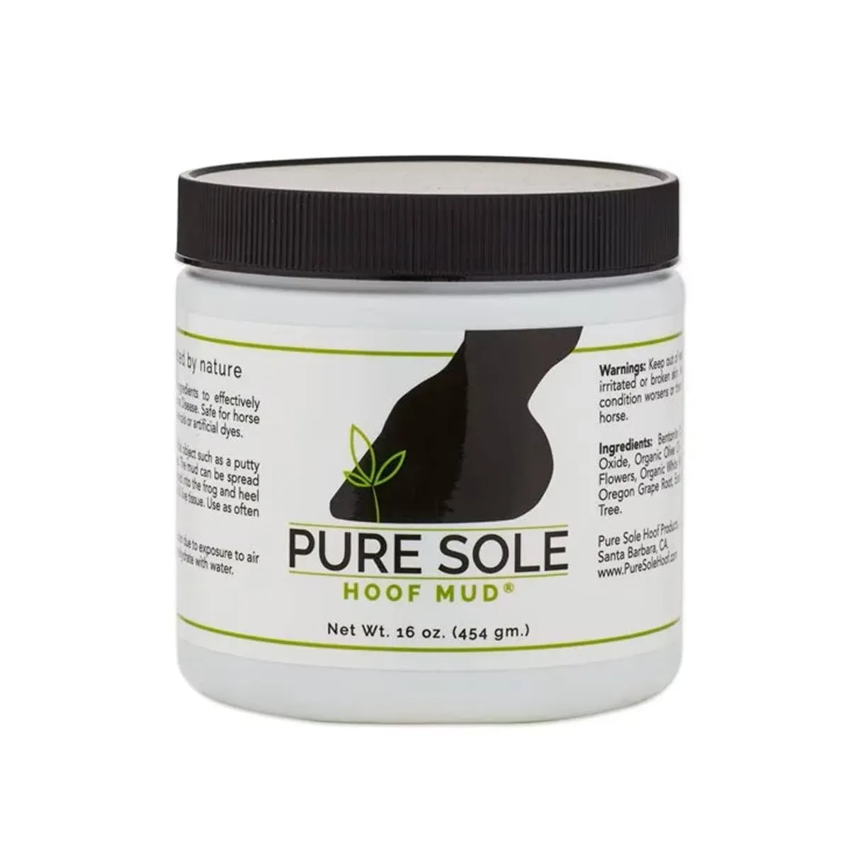 Thrush Treatment for Horses Hoof Mud - Hoof Clay for Horses - A Horse Hoof Care Product for Thrush, White Line, and Hoof Wall Separation | Use Regularly for A Healthy Hoof. - 16 oz.