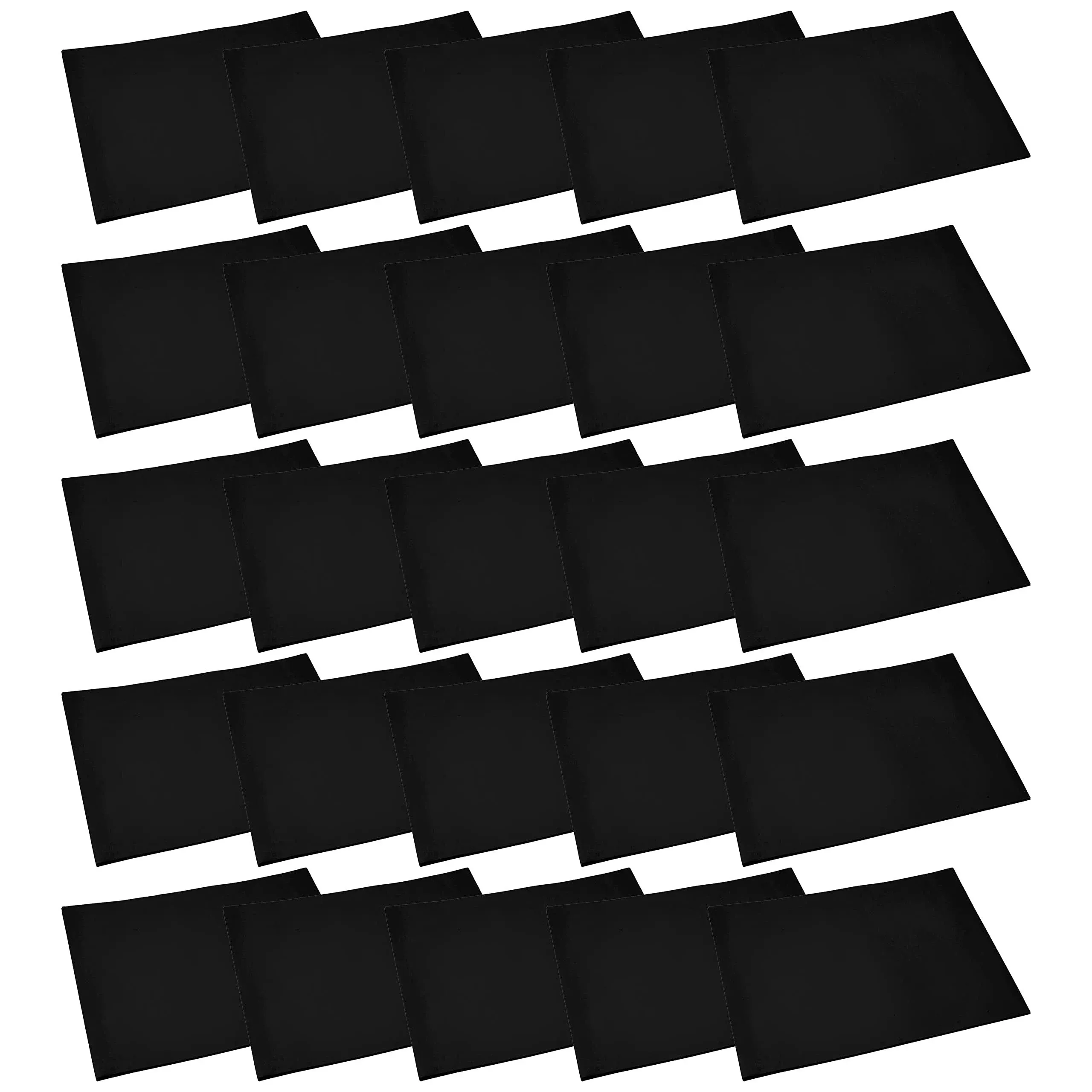 24 Pack: 22" x 28" Black Poster Board by Creatology™