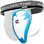 Shock Doctor Core Supporter with Bioflex Athletic Cup - White