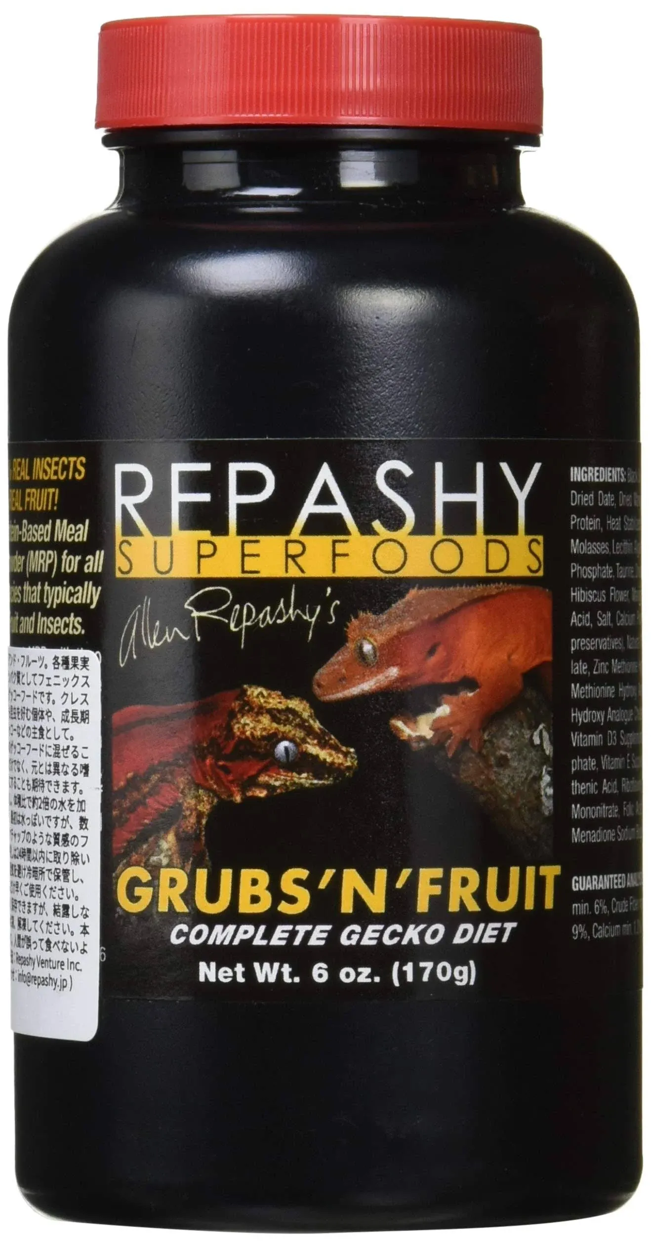 Repashy Grubs 'n' Fruit Gecko Diet (6 oz Jar)