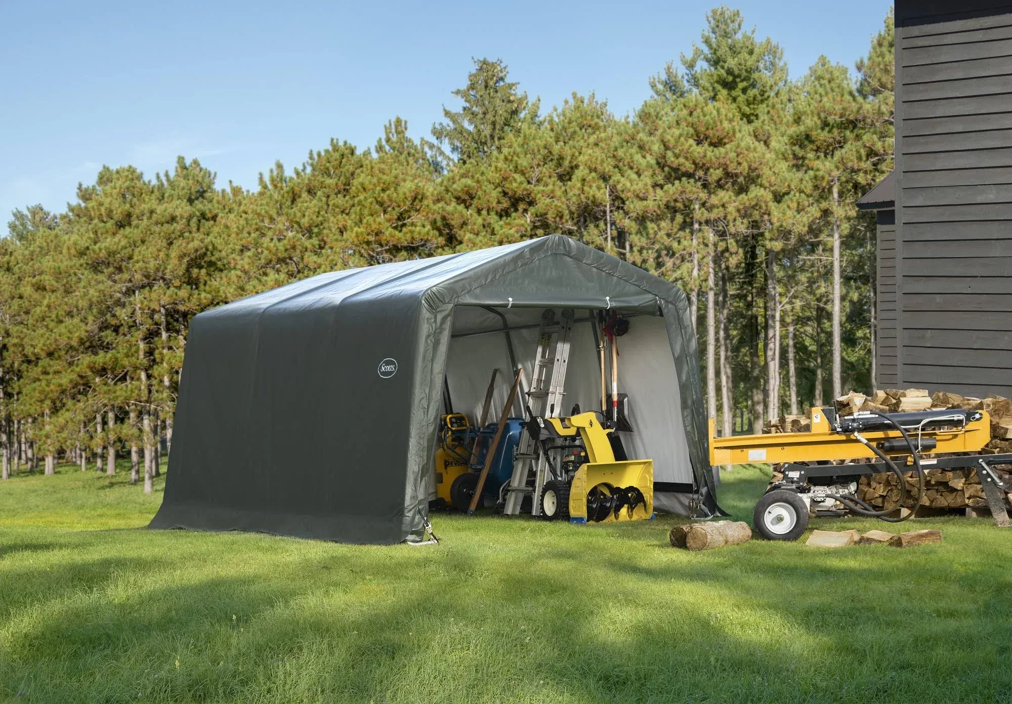 Scotts 8 x 8 x 8' Green Peak Storage Shed