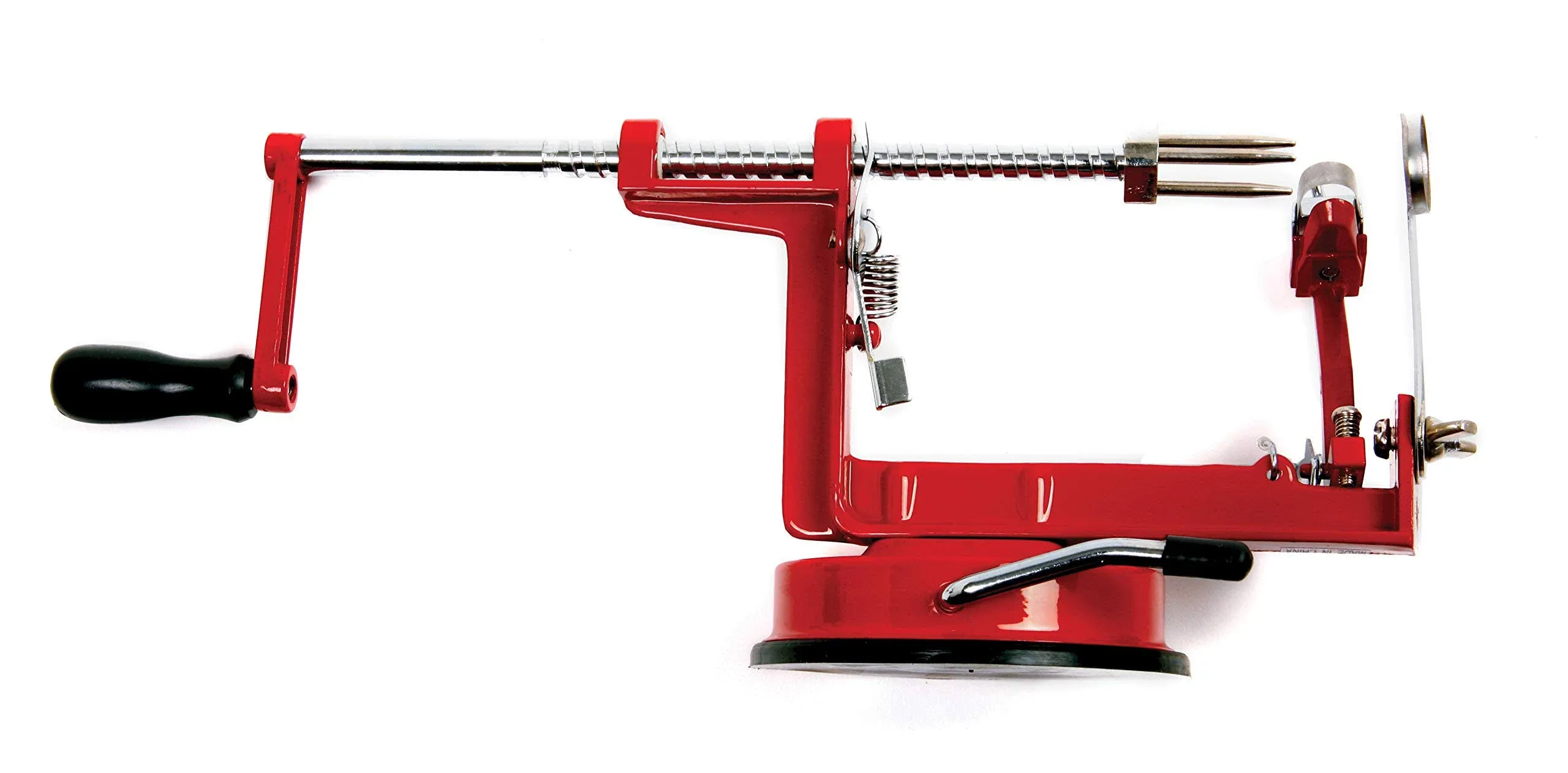 Norpro Red Apple Master with Vacuum Base