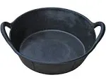 Little Giant Rubber Pan with Handles (3 gal, Black)