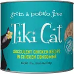 Tiki Pets Cat Luau Chicken 10oz (Case of 4)