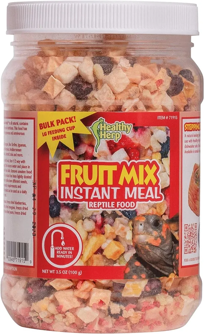 Healthy Herp Fruit Mix Instant Meal Reptile Food (3.5 oz)