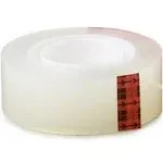 3M Scotch Transparent Tape, 3/4" x 1000" - 3 pack