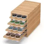 Coffee Pod Holder Compatible With 72 Kcup Pods4tier Pod Drawers natural