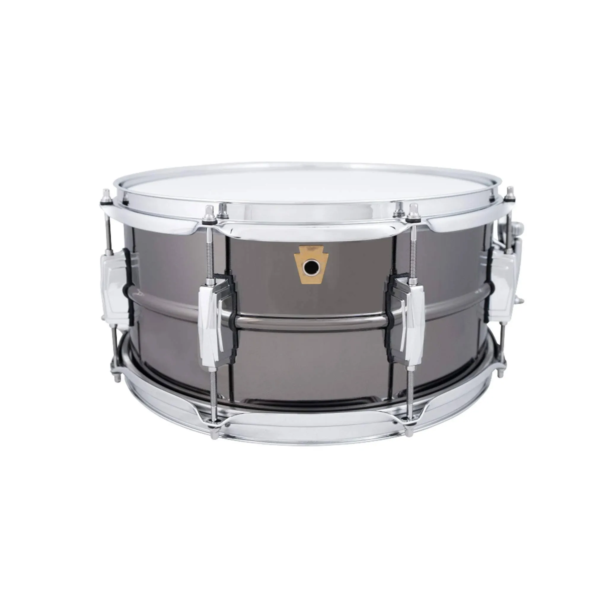 Ludwig LB415 6.5x14 Black Beauty 8-Lug Snare Drum