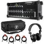 MACKIE DL16S Wireless Digital Rackmount 16 Channel Audio Mixer with Control APP