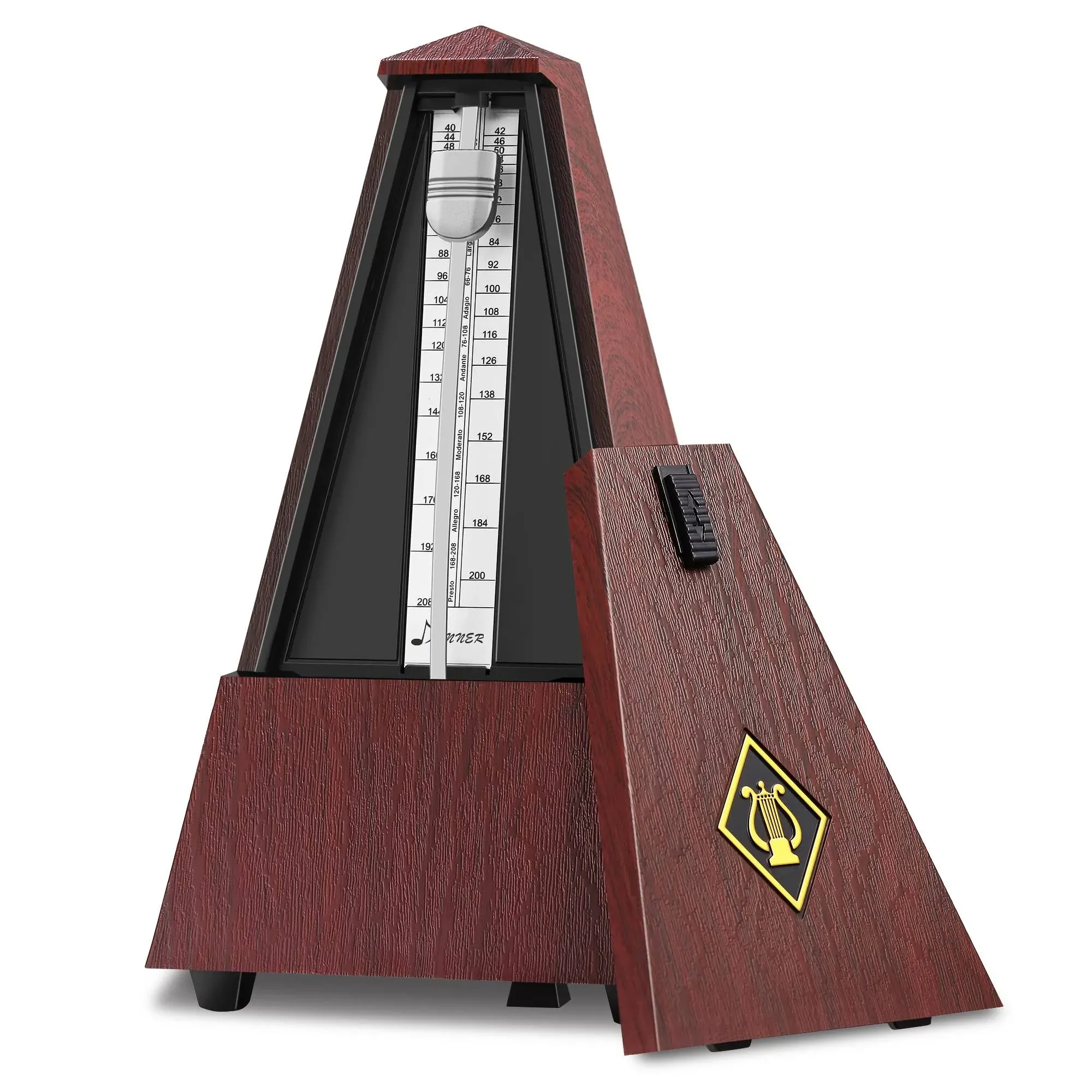 Donner Mechanical Metronome DPM-1 for Musician Guitar Piano Drum Violin Track ...