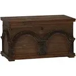 Household Essentials Wooden Arch Storage Trunk