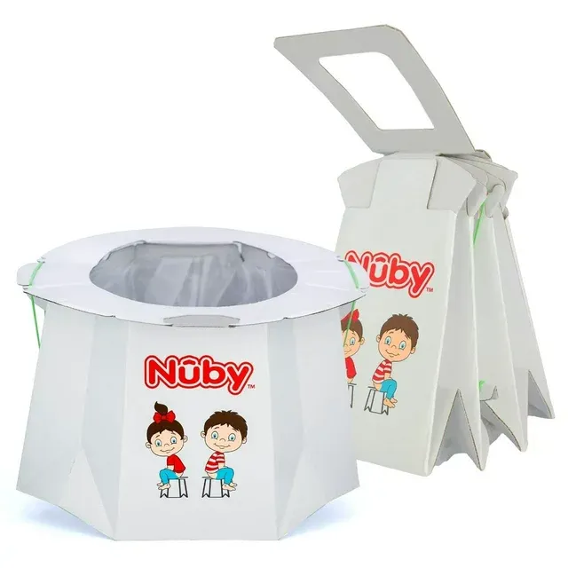 Nuby Disposable Travel Potty With Liner (6 Pack)