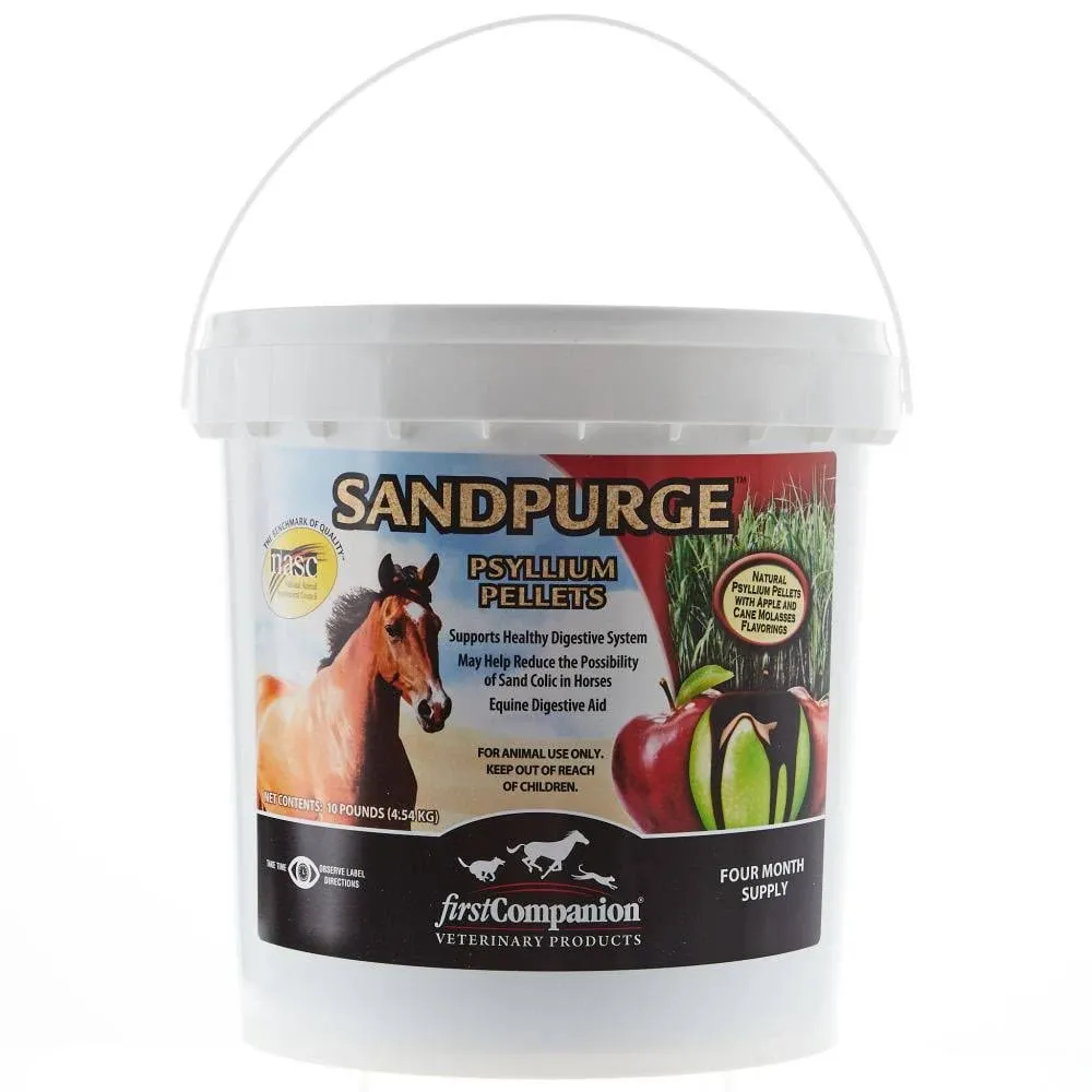 Sandpurge Psyllium Pellets Apple Molasses Sand Colic Horse Equine 5 Pounds