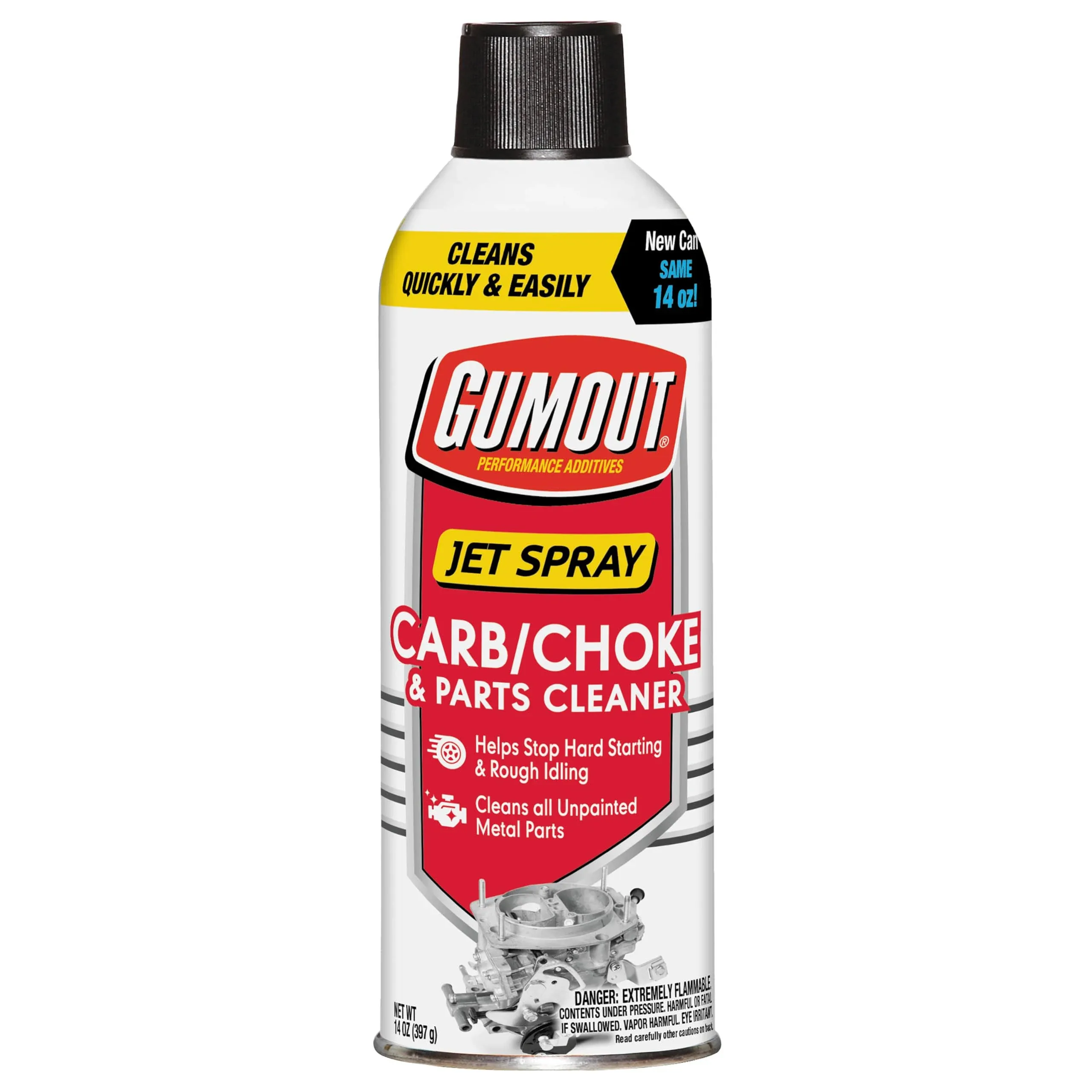 Gumout 800002231 Carb and Choke Cleaner, 14 oz. Single