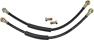 Rubber Brake Line Hose Set for 7/16 inch-20 Calipers