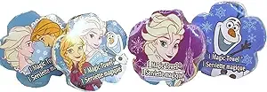 Greenbriar Disney Frozen Magic Pop-Up TowelsWash Cloths Bundle 4 Assorted Designs - Elsa, Olaf, Elsa & Anna, Elsa and Anna & Olaf