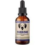 MycoDog Breathe Mushroom Extract & Adaptogen Tincture for Canines - Mushroom & Ashwagandha Supplements for Dogs with Breathing Challenges - Reishi Mushroom, Chaga, Cordyceps Mushroom & Artist Conk