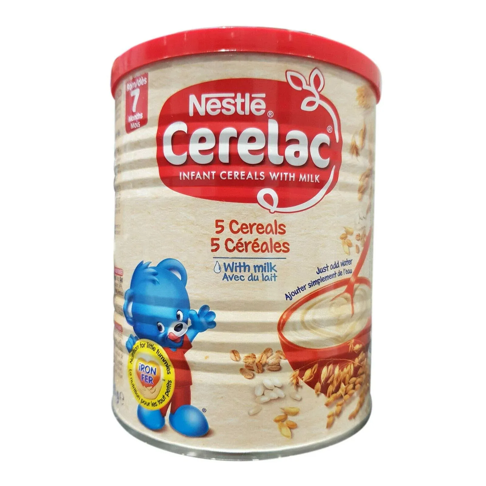 Nestle 5 Cereals with Milk, Original, 3 Count (Pack of 3)