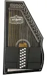 Oscar Schmidt 21 Chord Electric Autoharp - Black - OS73CE