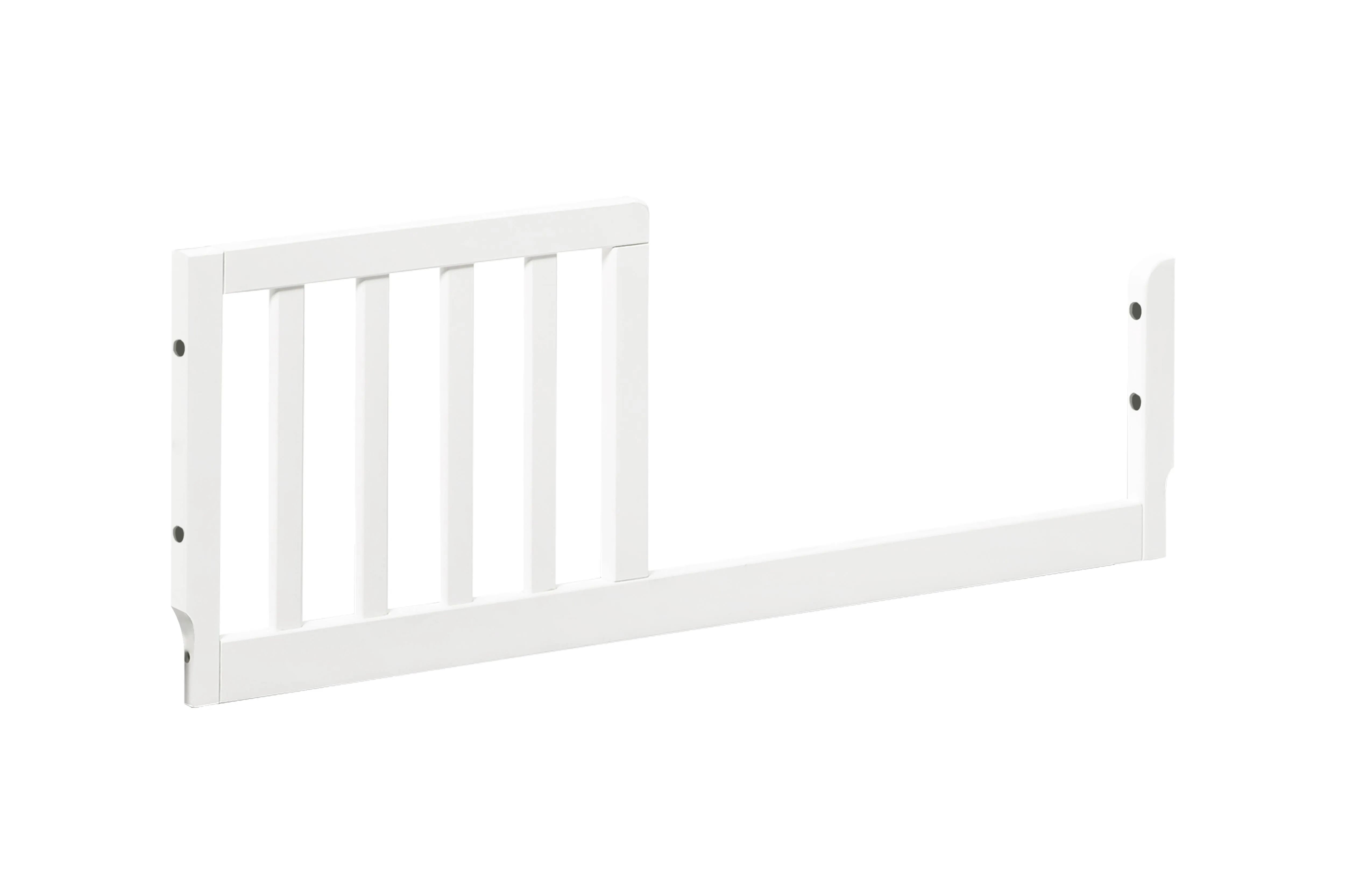 Mini Toddler Bed Conversion Kit for Kalani and Autumn Mini Crib - White