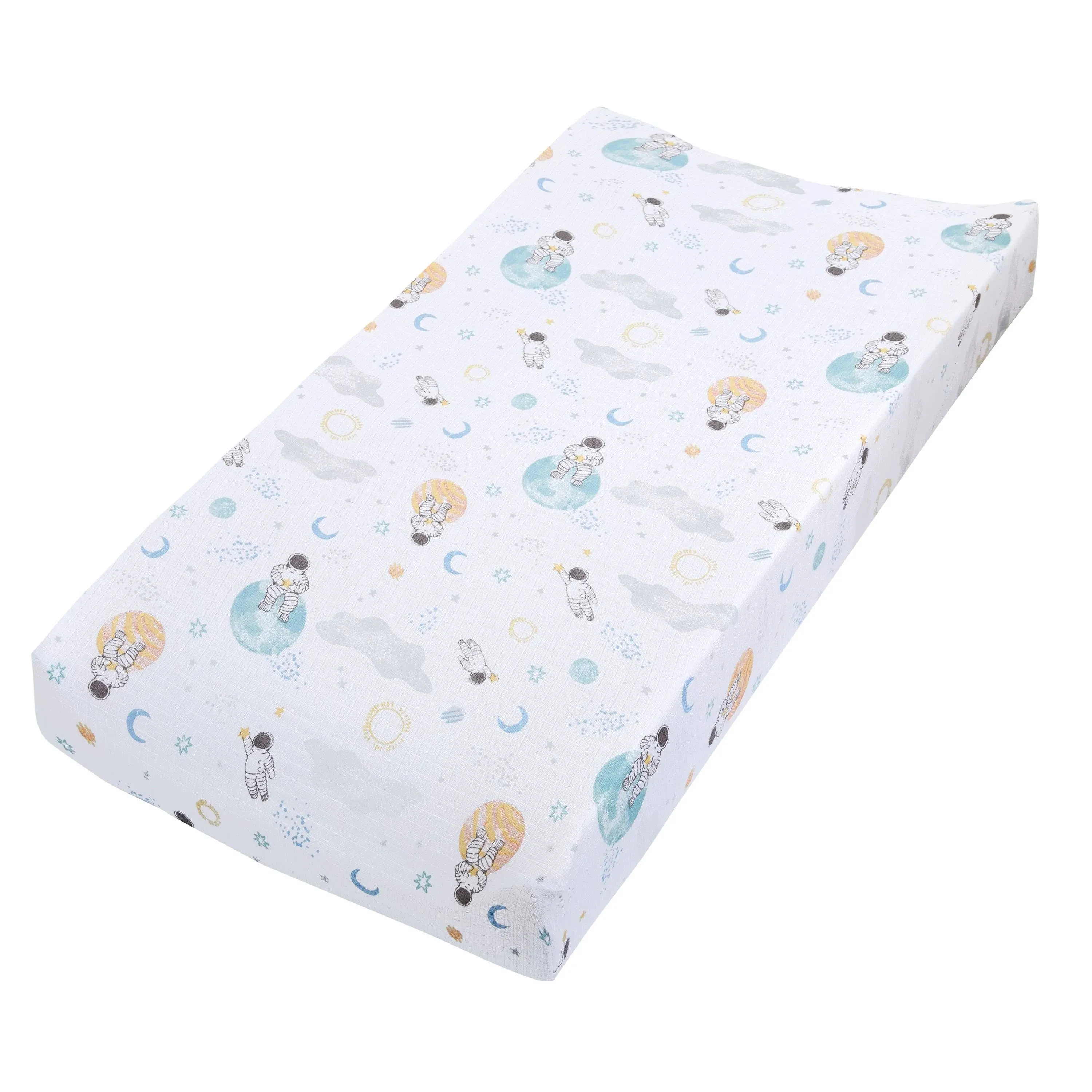 aden + anais essentials  changing pad cover  space explorers-explorers