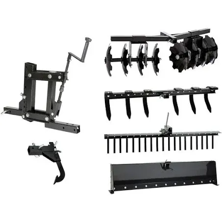 Impact Implements Pro ATV/UTV 6-Piece Agricultural Kit Garden Tractors