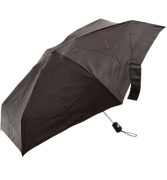 totes Automatic Open Close Compact Foldable Travel Umbrella