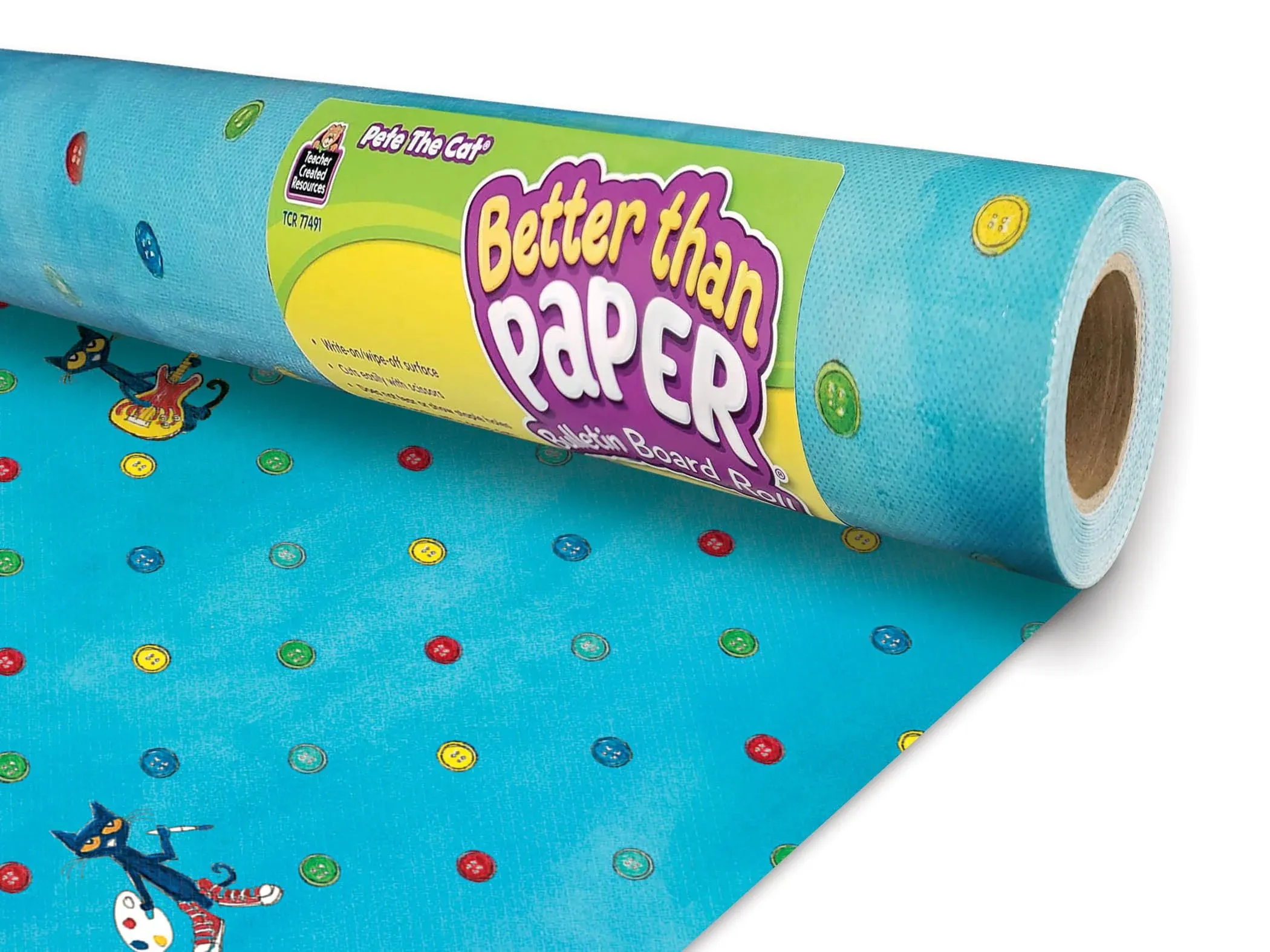 Better Than Paper Bulletin Board Roll - Pete The Cat