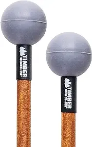 Timber Drum Company Combo (Hard Poly, Soft Rubber and Brass) Mallets (T10C)