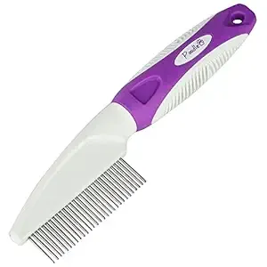 Pet Comb to Comb Your Dogs,Cats,Pood<wbr/>les Hair- Rotatable Pins, Easy to Use, Slip