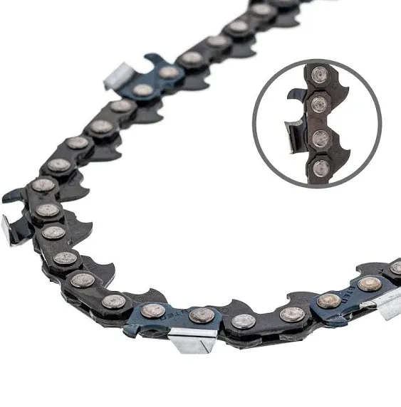 8TEN Chisel Chainsaw Chain 20 Inch .050 3/8 70DL For Echo CS-590 Poulan PP5020AV Jonsered 2063 Makita