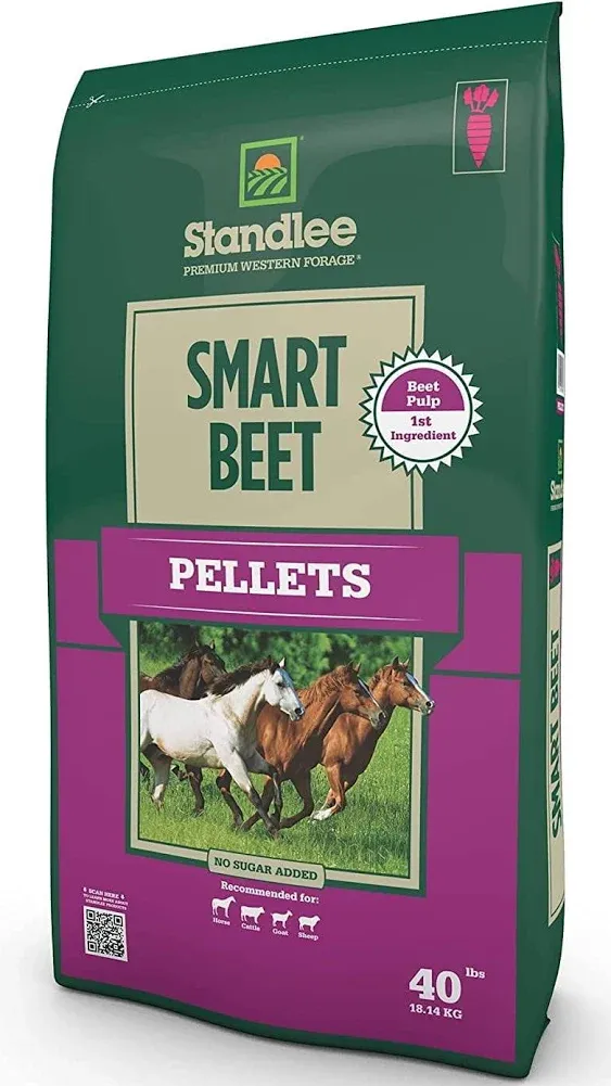 Standlee 1700-30101-0-0 Forage, Beet Pulp Pellets, 40-Lb. Bag - Quantity 1