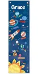 Outer Space Personalized Growth Chart