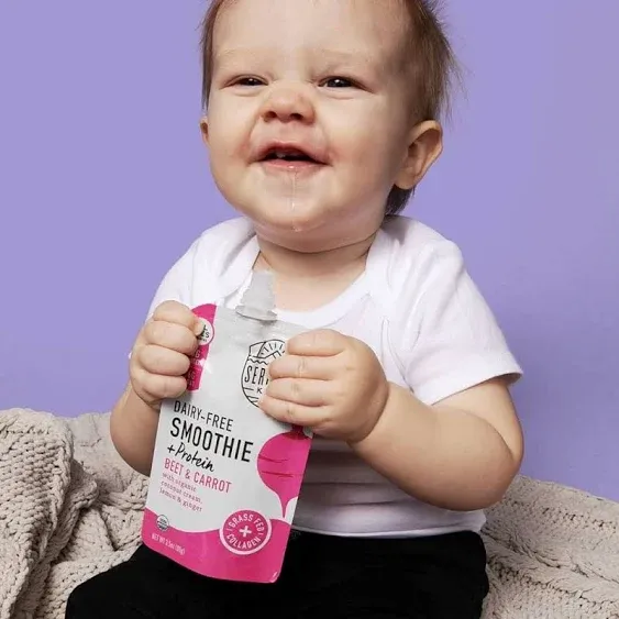 Serenity Kids Beet & Carrot Smoothie + Protein Pouch