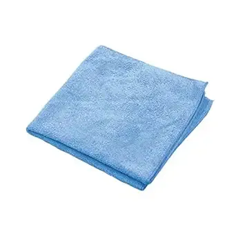 Microworks Microfiber Towel 16" x 16", Blue 12 Towels/Pack - 2502-B-DZ