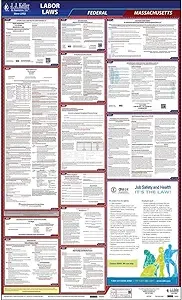 JJ Keller 62820 - 2022 Massachusetts & Federal Labor Law Posters All in One State ...