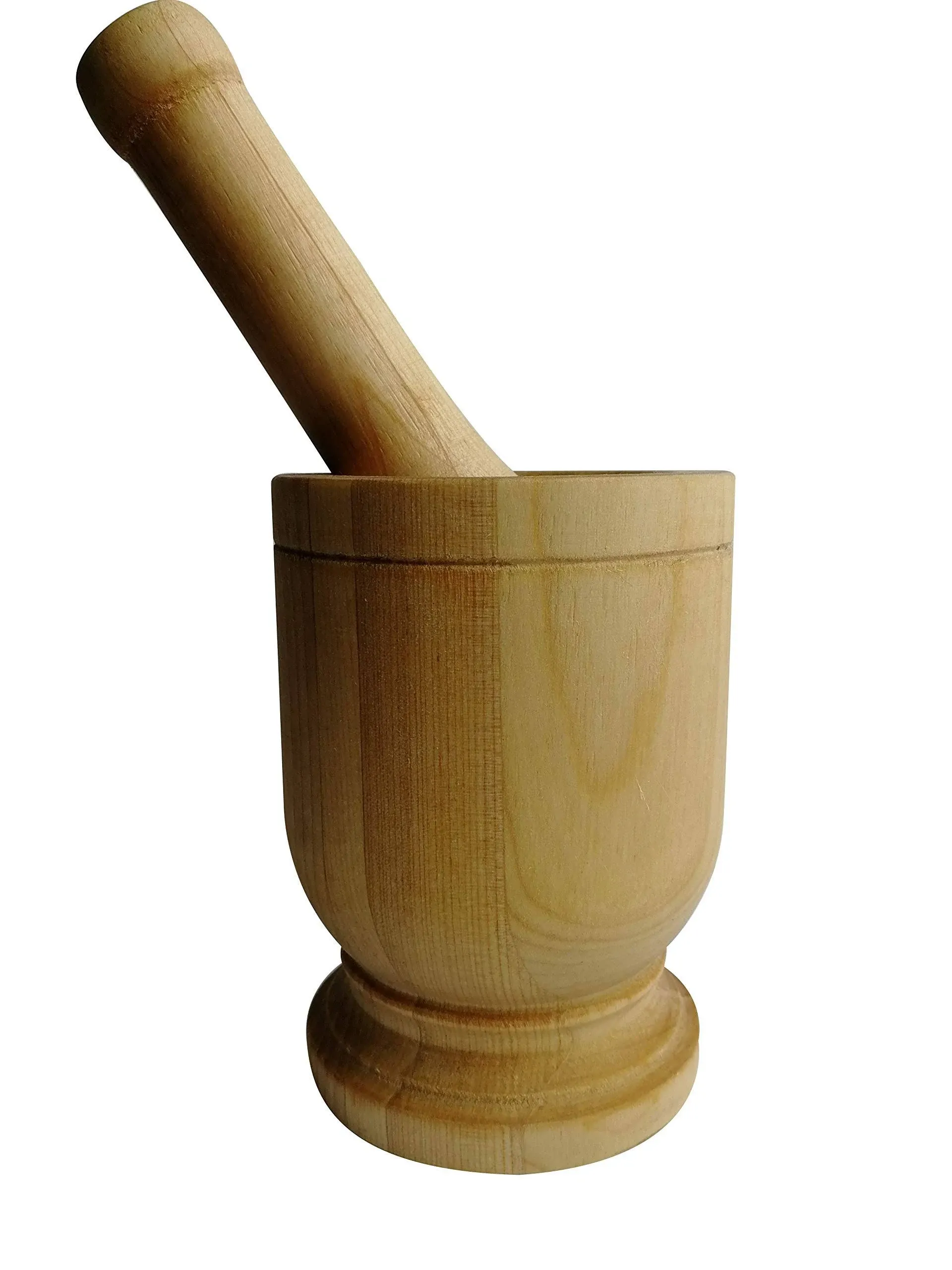 Bene Casa 65236 Wood Mortar and Pestle