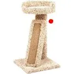 North American Kitty Nap and Scratch Pedestal Bed Post