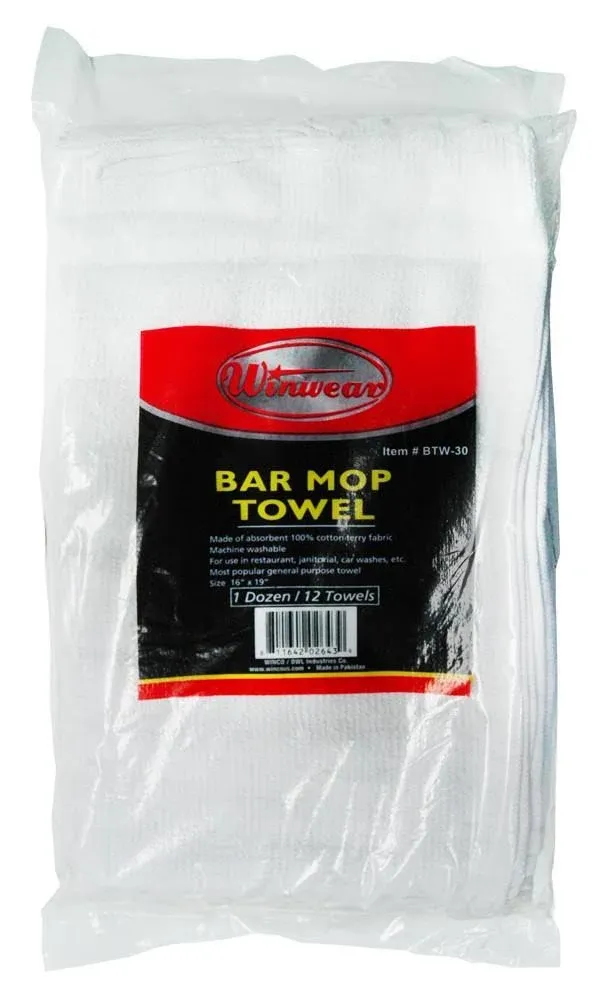 All Purpose Bar Towels 12/Pack