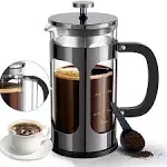 Veken French Press Plunger Coffee Maker Cafetière, Double Wall Heat... 