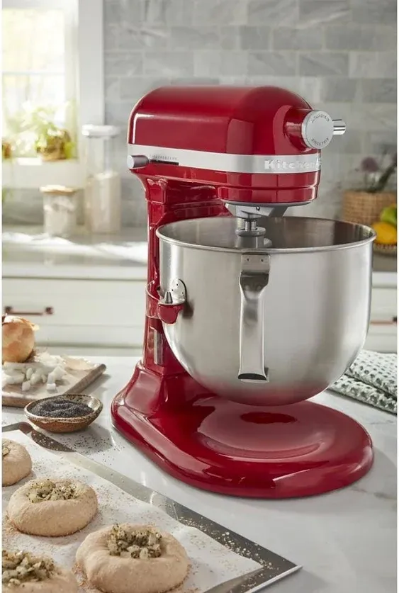 KitchenAid 7 Quart Bowl-Lift Stand Mixer - Empire Red