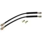 Rubber Brake Line Hose Set for 7/16 inch-20 Calipers