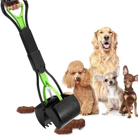 Non-Breakable Pet Pooper Scooper for Dogs and Cats with Long Handle High Strengt