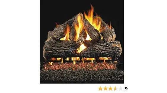 Peterson Real Fyre 18" Charred Oak Gas Logs Only No Burner