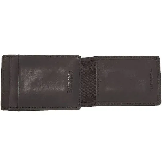 Levi's Men's RFID Slim Magnetic Front Pocket Wallet