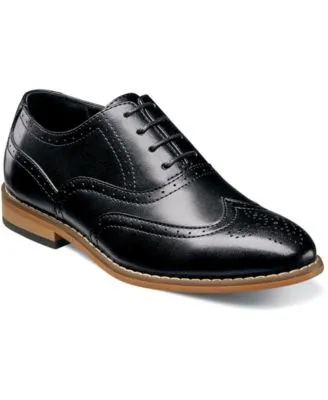 Kids Stacy Adams Dunbar Wingtip Oxford