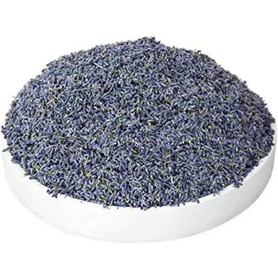 Dried Lavender Flower Buds for Crafts, Baking, Tea, DIY Projects, Sachets & Fresh Fragrance, 5 Ounces Bag, LV-N-1