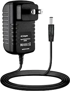 PKPOWER AC Adapter DK12 for Shark VM200 VACMOP Cordless Hard Floor Vacuum Mop Charger