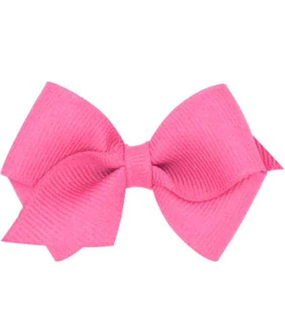 Wee Ones Wee Classic Grosgrain Girls Hair Bow LT Pink