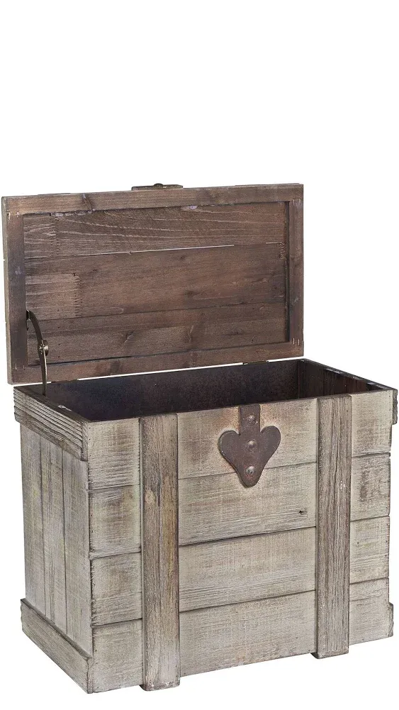 Household Essentials Small Wooden Home Chest